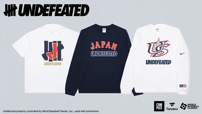 WORLD BASEBALL CLASSIC(TM)×UNDEFEATED 限定コラボコレクションが登場