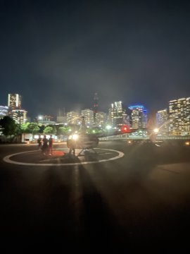 横浜中心部に位置するみなとみらいヘリポート