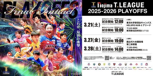ノジマＴリーグ 2025-2026シーズン 公式戦 2月28日開催 静岡ジェードvs 木下マイスター東京　試合結果
