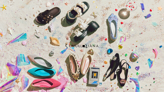 【CUMUU_DIANA】『大人の女性が瞬間的に恋するニットシューズ』26SSシーズンビジュアル公開！