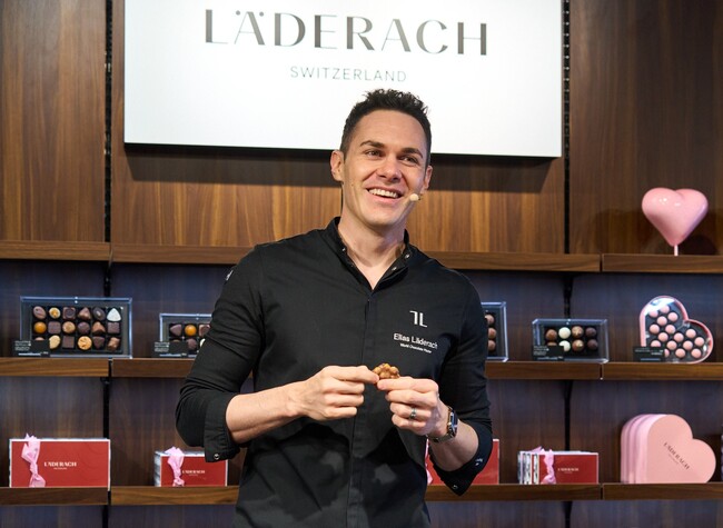 「ワールドチョコレートマスター」エリアス・レダラッハ 来日記念レセプションイベント開催レポート