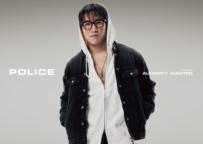 POLICE〈ポリス〉が2026年春夏のキャンペーンビジュアルを公開！ビジュアルモデルには総合格闘家の「朝倉海」氏を起用！