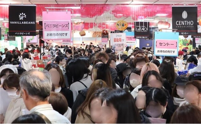 【名古屋タカシマヤ】バレンタイン催事「2026 アムール・デュ・ショコラ」56億円以上を売上げ、過去最高売上を更新！