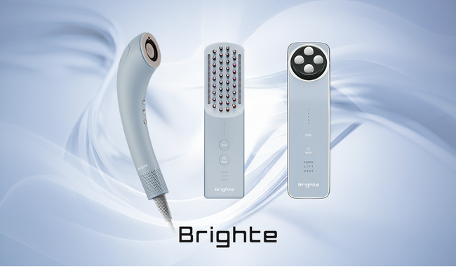 美容家電ブランドBrighteの人気美顔器＆次世代型ドライヤーに新色〈アイスブルー〉　春夏を彩る爽やかなシーズンカラー登場　2026年3月下旬より順次発売