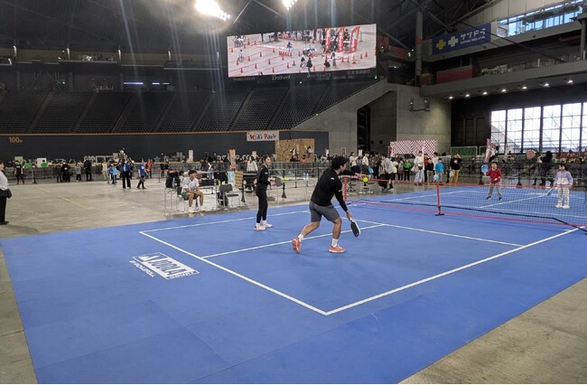 世界で最も成長中の新スポーツ『ピックルボール』体験イベント「龍宮城スパホテル三日月」で２０２６年３月２０日より開催