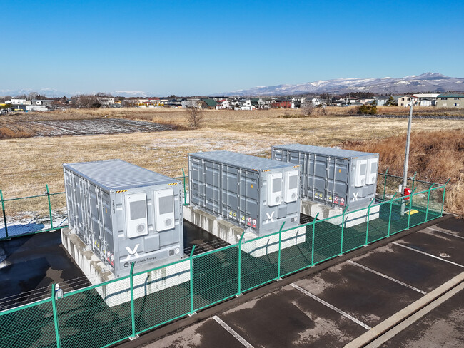 NTTアノードエナジーの北海道函館蓄電所に蓄電システムを納入