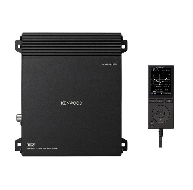 トヨタ純正ディスプレイオーディオ向けDSPサウンドシステム「KENWOOD KXC-AH100T」を先行販売