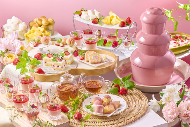 いちごスイーツ×食べ放題ビュッフェ春メニュースタート！鮮度抜群の豪華食材を食べつくす！大江戸三つ星バイキング