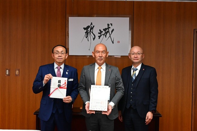 林兼産業株式会社様より、３年連続で企業版ふるさと納税のご寄附をいただきました！