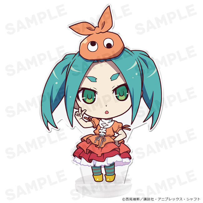 <物語>シリーズ ぷにこれ!アクリルフィギュア(スタンド付)の受注を開始しました!