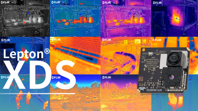 Teledyne FLIR社、“視認性・識別性の高い熱画像”を実現するマイクロサイズ可視＋赤外線デュアルカメラモジュール「Lepton(R) XDS」国内展開開始