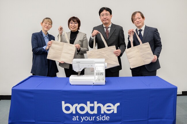 ブラザー、シングルマザーを支援する認定NPO法人へミシン17台を寄贈