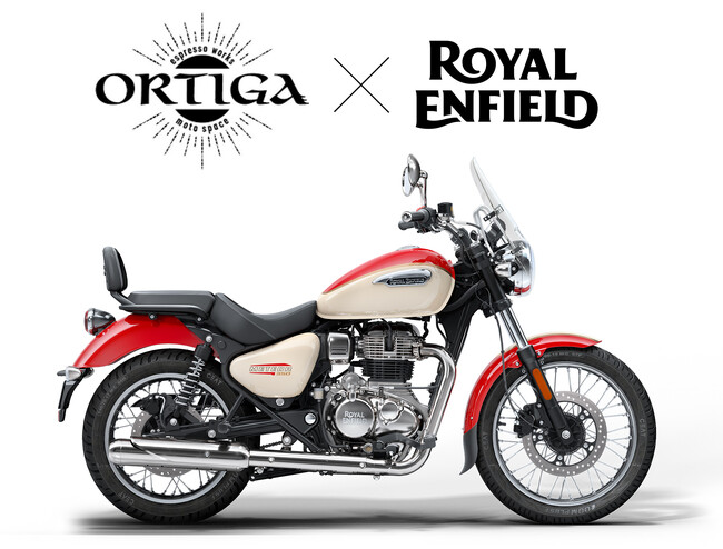ORTIGA×ROYAL ENFIELD 新型メテオ 350展示イベント開催のお知らせ