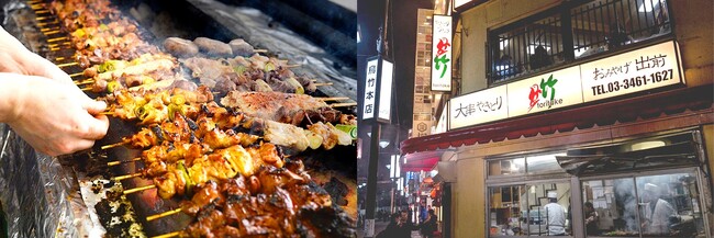 渋谷の老舗焼き鳥・うなぎ専門店「鳥竹」が東京ドームに新規出店。創業以来継ぎ足し続ける秘伝のタレ × 名物“大串やきとり”を観戦のお供に