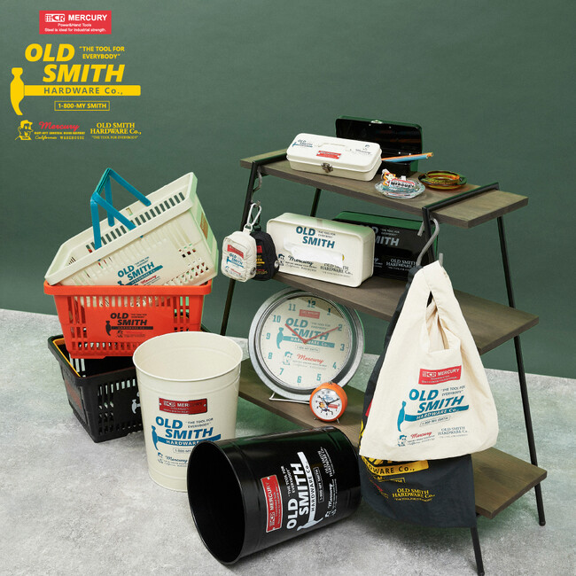 「niko and ...」が展開する雑貨シリーズ「OLD SMITH HARDWARE Co.,」が「MERCURY」とのコラボアイテムを3月6日（金）より販売開始