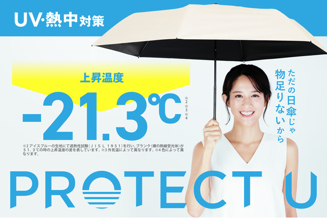 熱中対策を“常識”へ「PROTECT U」前年比6.9倍※2026年、遮熱パーカーを新発売