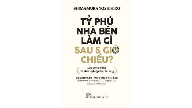 嶋村吉洋の著書『となりの億万長者が17時になったらやっていること』のベトナム語版が大好評発売中！