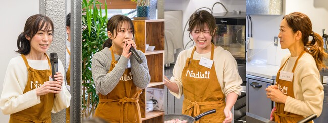 料理メディアNadiaが「合同商品発表会」を初開催！人気料理家が「新生活」をテーマに時短・お弁当レシピ、目から鱗の活用術を実演・提案