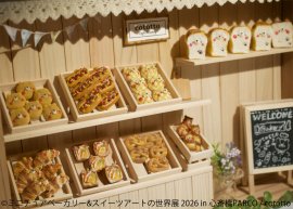 ミニチュアベーカリーの世界展 展示作品：cototto