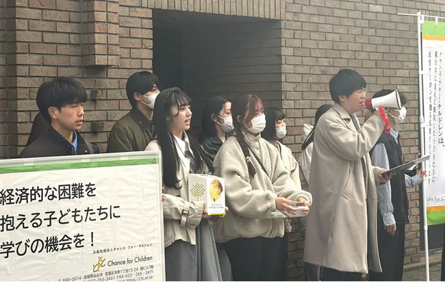 【3.11から15年】「いつも見ている光景が様変わりした恐怖。忘れてはならない日だからこそ、全力で取り組みたい」。3/11、仙台で大学生と共に子ども支援の街頭募金を実施します