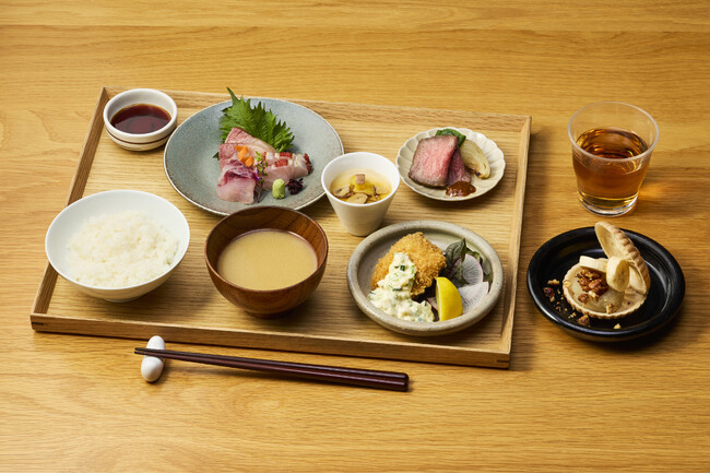 「MUJI HOTEL GINZA」内のレストラン「Japanese Restaurant WA」で、千葉県産食材をふんだんに使用した「千葉おぜん」を3月9日より提供開始