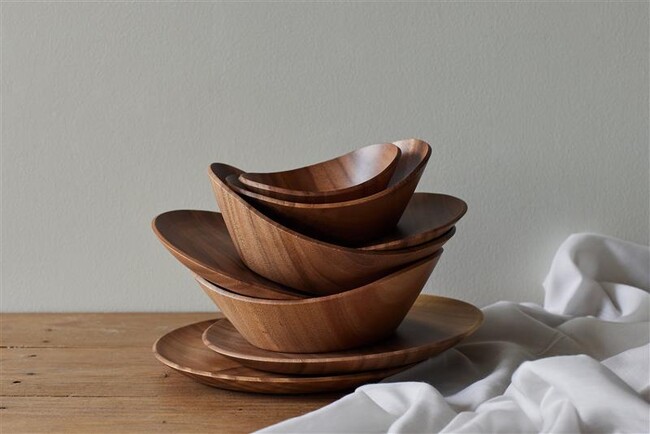 【IDEE】アカシア材の木製食器「actuel: bois」を新発売