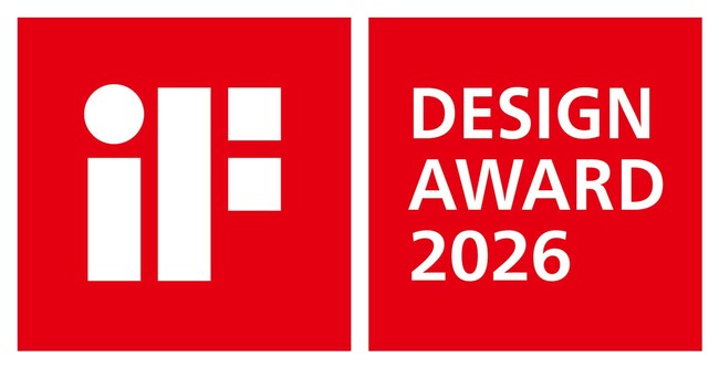 ドイツのデザイン賞「iFデザインアワード2026」を受賞