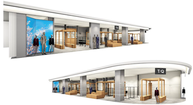 新屋号『T/Q』2号店となるイオンセントラルスクエア静岡2026年3月6日(金)に新オープン