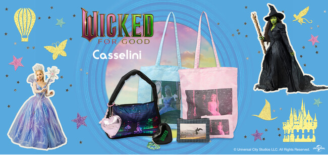 【WICKED × Casselini】映画『ウィキッド 永遠の約束』3/6公開記念スペシャルコラボアイテムの発売がスタート！