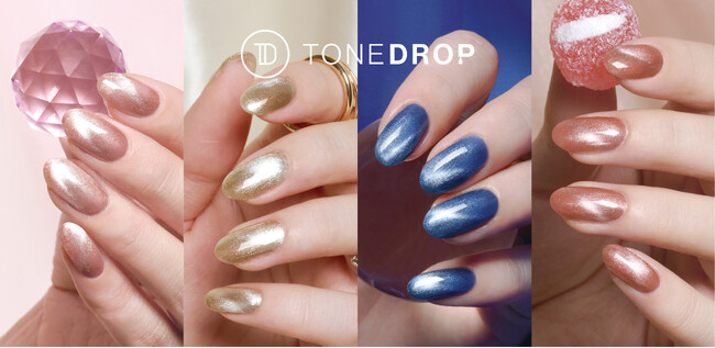 ＜TONE DROP＞ 透明感×美発色速乾マグネットポリッシュ
