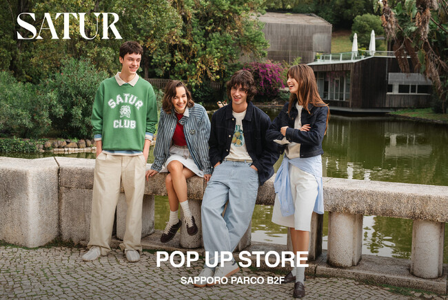 yutori、韓国発ブランド『SATUR』が3/14（土）から札幌パルコにてPOP UP STOREを開催