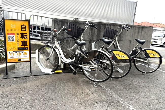 大阪府四條畷市と協定を締結し、HELLO CYCLINGのステーションを設置