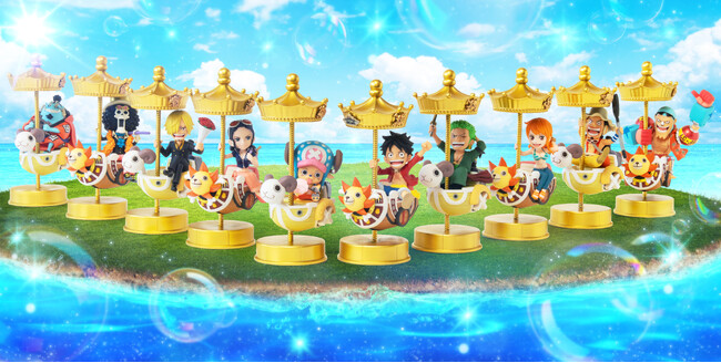【ONE PIECE】 麦わらストア13周年オリジナルワールドコレクタブルフィギュア「MERRY&SUNNY “GO” ROUND!」 がついに発売！