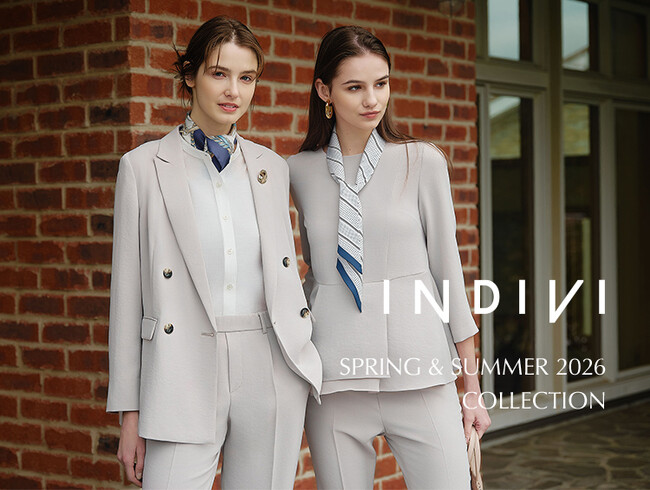 【INDIVI】多彩なアイテムで魅せるSPRING & SUMMER 2026 COLLECTION　LOOK BOOKを3月6日(金)より公開