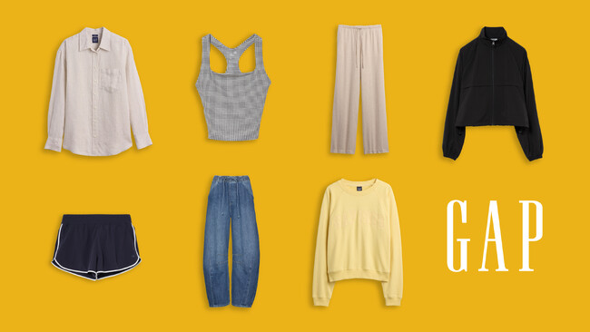 Gap、国際女性デーに向けて多様化する女性のライフスタイルを支える心地よさと汎用性を兼ね揃えたアイテムを提案