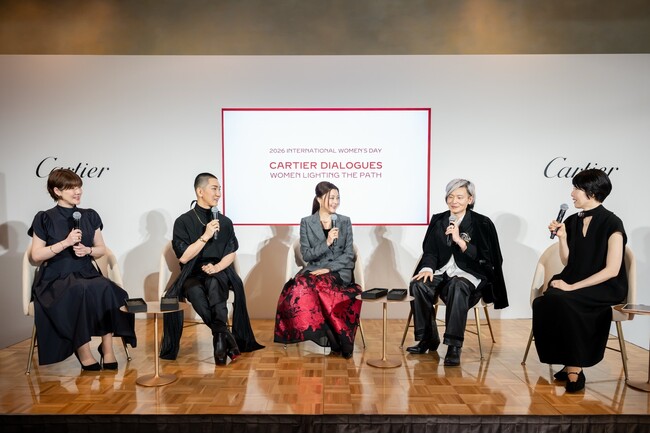 カルティエ、3月8日の国際女性デーに先駆け特別セッション 「CARTIER DIALOGUES - WOMEN LIGHTING THE PATH」を開催