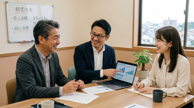 【中小企業経営の秘策】小さな会社もコンサルを入れる時代へ。月5万円から、経営コンサルの国家資格者による画期的なサービスが登場。
