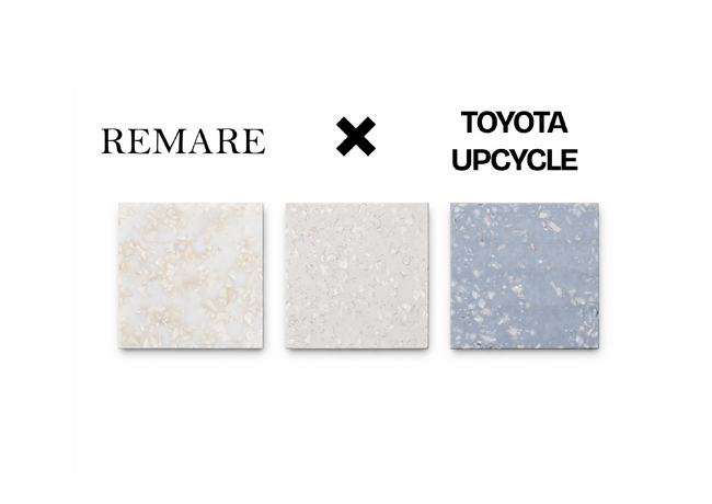 REMARE × TOYOTA UPCYCLE、自動車業界由来の複合廃棄プラスチックを起点としたマテリアル開発を開始