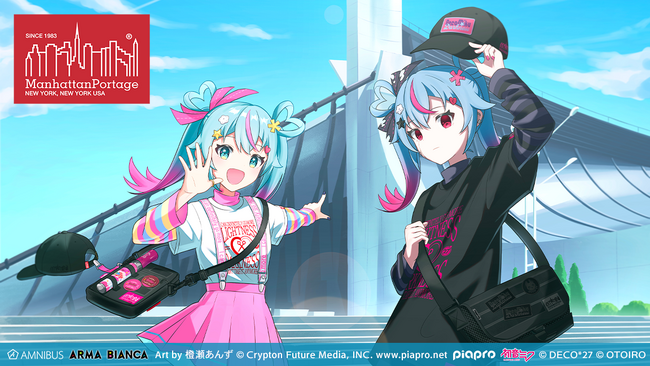 デコミクLIVE starring 初音ミク『Hello』Produced by DECO*27 / OTOIRO×「Manhattan Portage」のコラボレーションアイテムの受注を開始！！