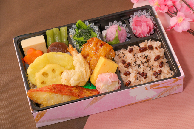 天ぷらや金目鯛で彩る「お花見御膳」　3月26日（木）限定配達〔千葉〕