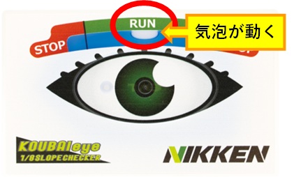 安全確認をもっと簡単に「勾配アイ」新登場！