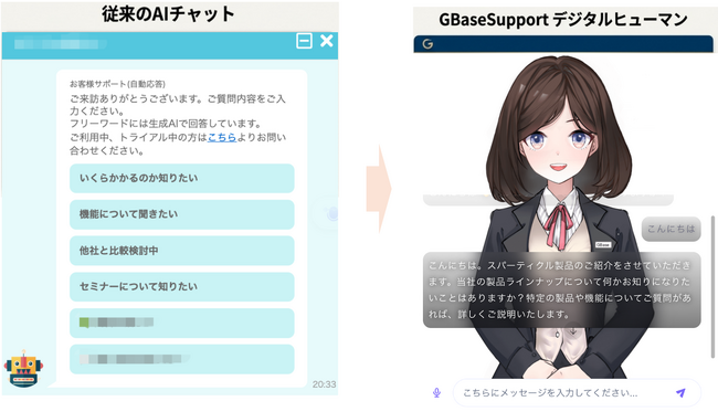 百貨店・商業施設の案内業務を最大70%削減するAIコンシェルジュ「GBase Support」、商業施設向けソリューションの提供を開始