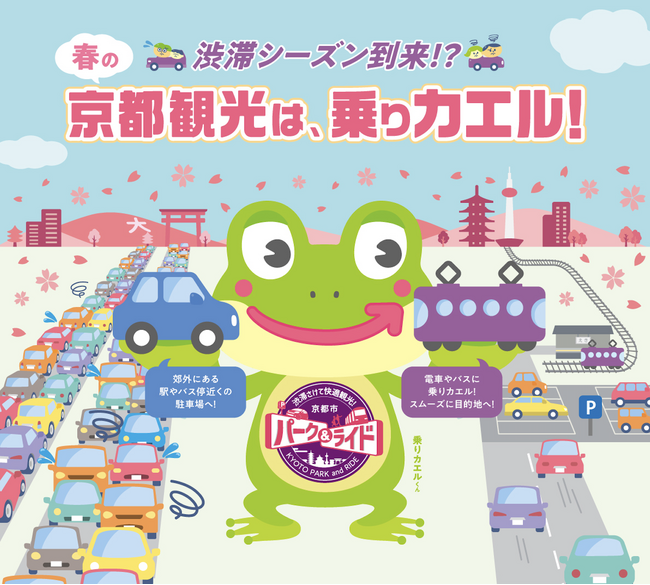 京都市×イオンモール株式会社×タイムズ２４株式会社　パークアンドライドの取組で連携