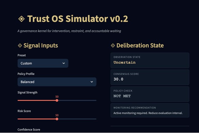 AI時代の信頼設計「Trust OS」構想を、2026年3月正式公開 　　　- 思索サイト book.shiroand.io