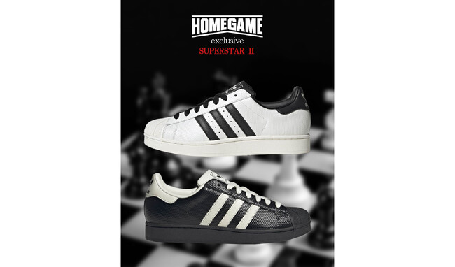 adidas Originals SUPERSTAR II HOMEGAME EXCLUSIVE MODELが登場!