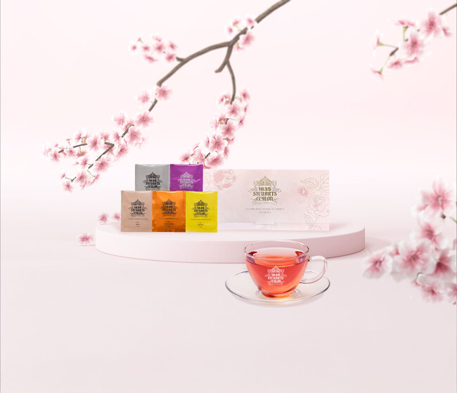 【春の送別・ご挨拶ギフトに新風】想いを添えて渡せる「封筒型紅茶」が、George Steuart Tea（ジョージスチュアートティー）より3月11日、新発売！