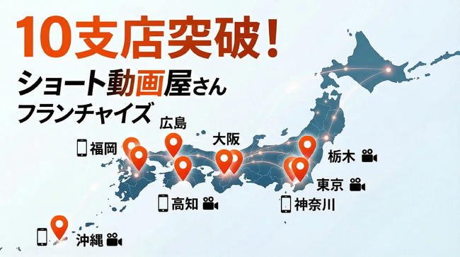 【全国10拠点突破】既存事業の売上をショート動画で最大化！採用支援・Web制作会社が続々と「ショート動画屋さん」FCへ加盟する理由とは？