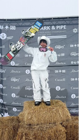 日本スキー場開発(株) パーソナルスポンサー 北山 博仁選手 FISジュニア世界選手権2026スノーボード・ビッグエア　優勝！