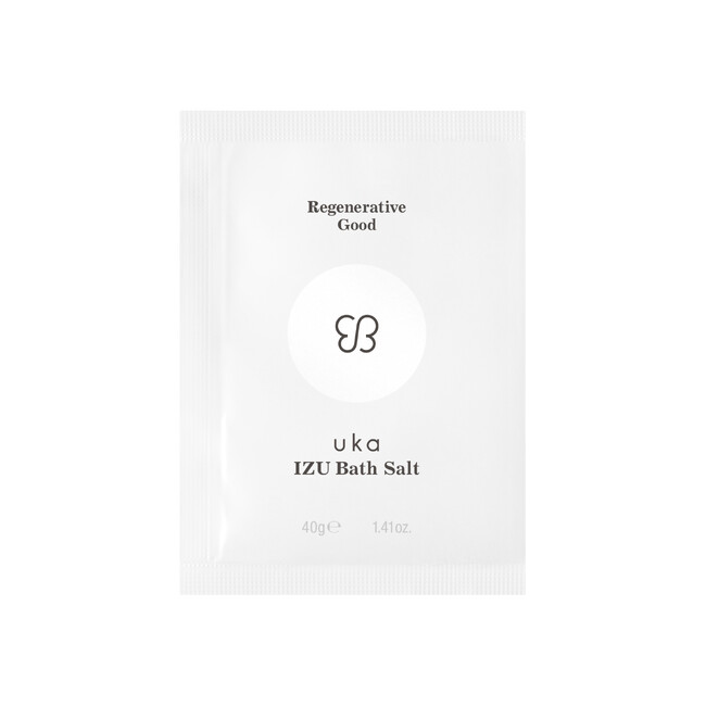 uka IZU Bath Saltが3/19発売！海が長い時間をかけて育んだ“深い恵み”を、そのまま毎日の浴槽へ。