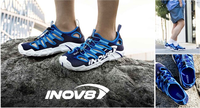 INOV8から “横浜DeNAベイスターズ” デザインのアウトドアサンダル登場